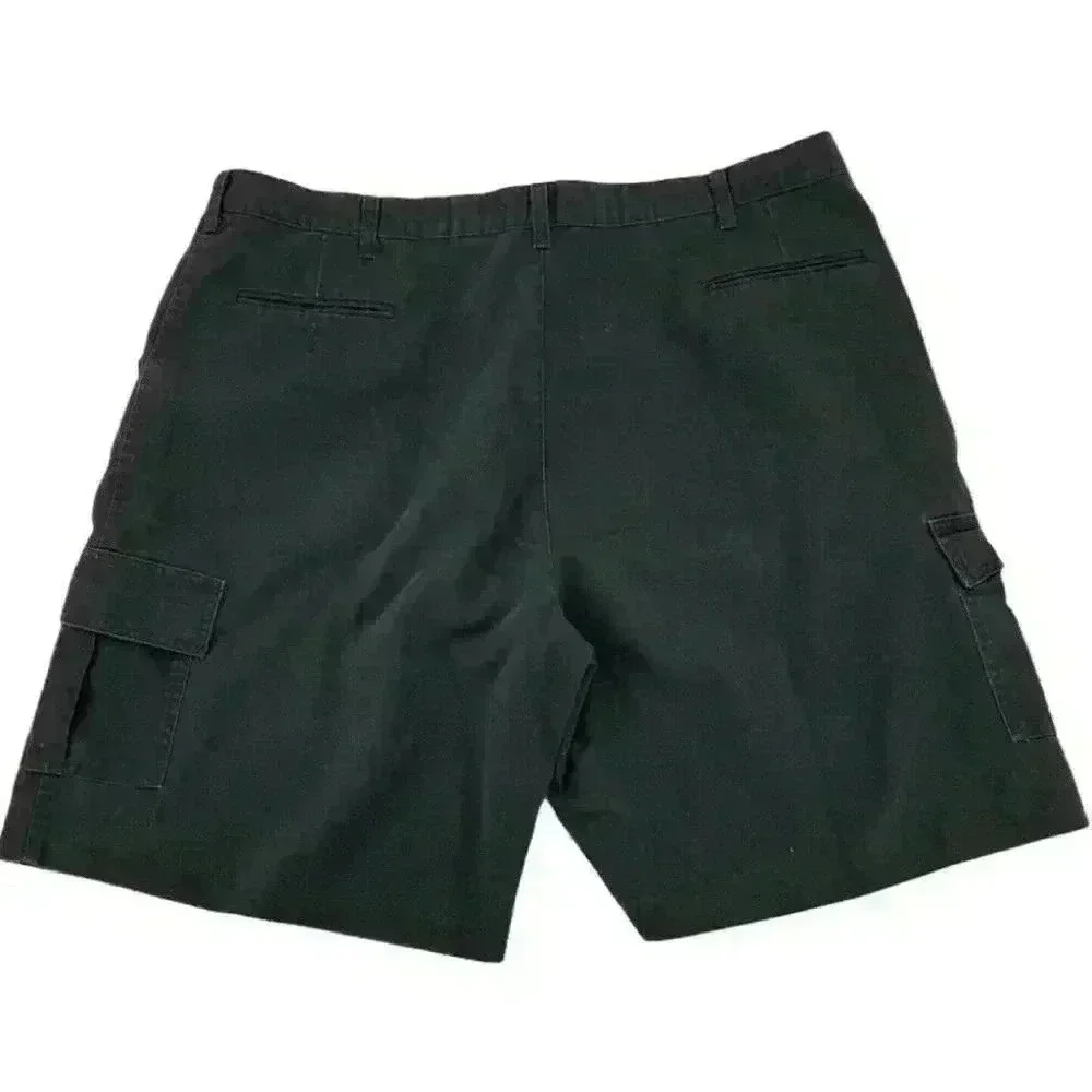 School Apparel Inc. Black Faded Cargo Pockets Summer School Shorts Size 44